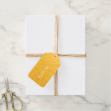 Minimalista Total Folha de Ouro Elegante Obrigado