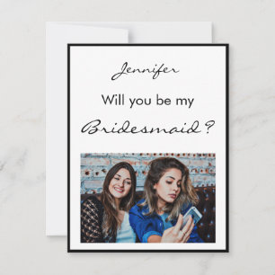 Minimalista Você será meu cartão com fotos de d