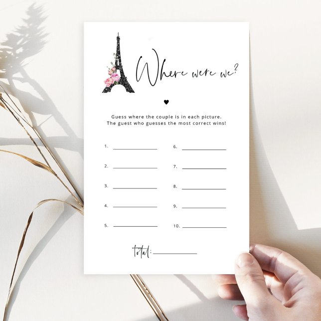 Mínimo da torre Eiffel onde estávamos jogando noiv (Criador carregado)