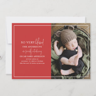 Mínimo de anúncio de natal moderno