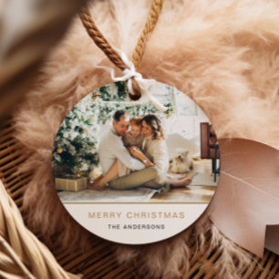 Mínimo de Feriado de Natal com Etiqueta de Present