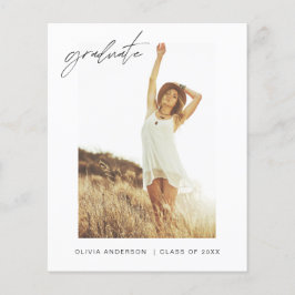 Mínimo de Foto de Anúncio de Graduação de Orçament