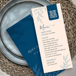 Mínimo do Menu Casamento Chinês em Inglês