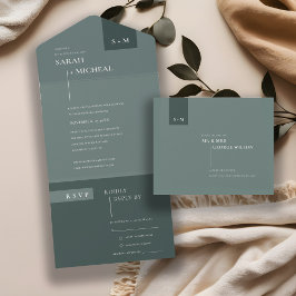 MÍNIMO ESCÂNDI EMERALD SAGE PALE GREEN WEDING
