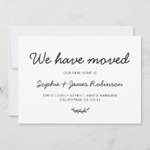 Mínimo, Mudámos Novo Anúncio De Movimentação Para 