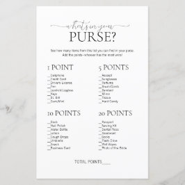 Mínimo O Que Está no Seu Bolsa Jogo de Chá de Noiv