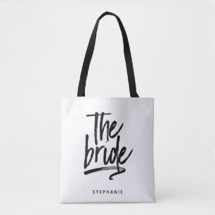 Mínimo Personalizado A Bag Bride Tote