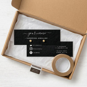 Miniplaca de exibição do brinco simples Boutique