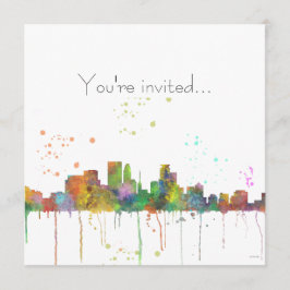 MINNEAPOLIS, MINNESOTA SKYLINE - Convite
