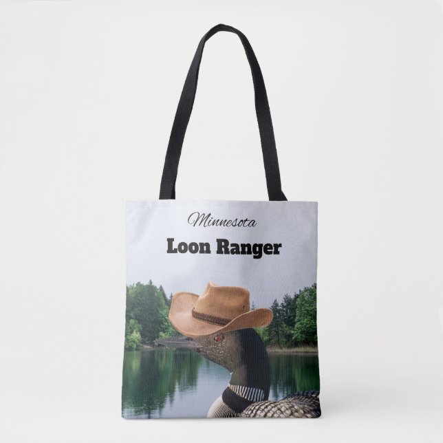 Minnesota Loon Ranger Tote Bag (Frente)