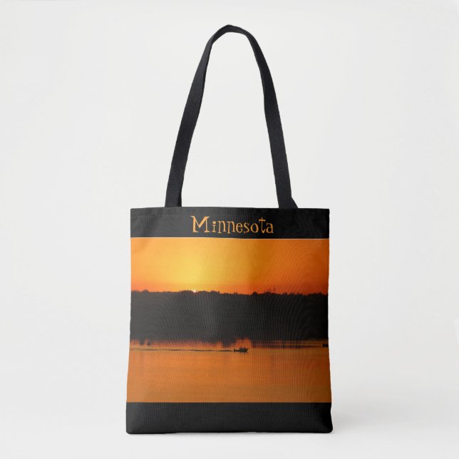 Minnesota Sunset-LadybSlipper Bolsa (Frente)