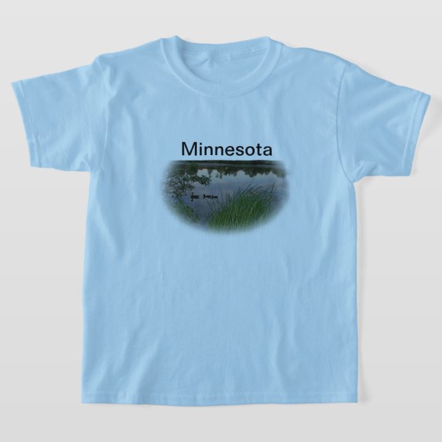 Minnesota T-Shirt para Crianças (Postura )