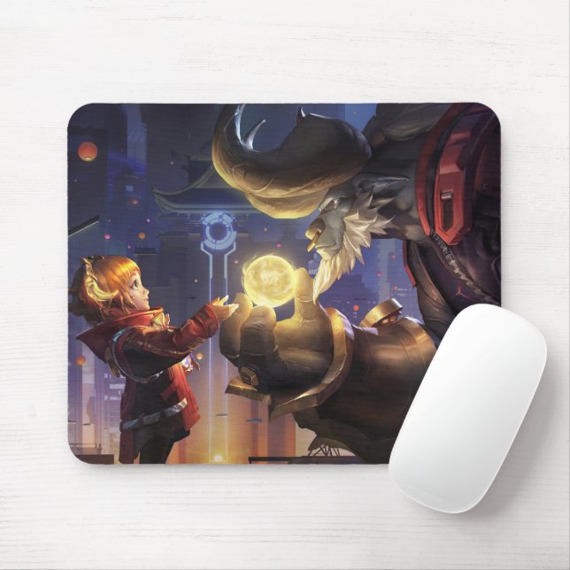 Minotaur Mousepad | Mousepad Personalizável (Com mouse)