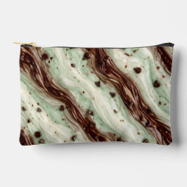 Mint Chocolate Chip Milkshake Marble Design