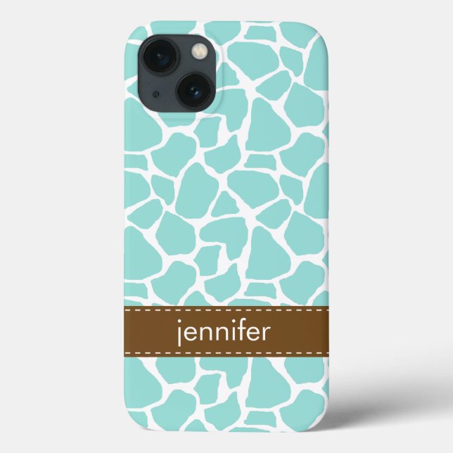 Mint Giraffe Pattern (Verso)