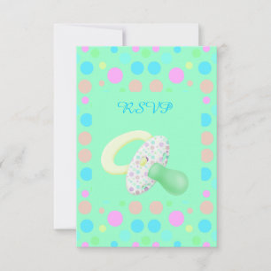 MINT GREEN BABY, OUTRO CHÁ DE FRALDAS RSVP