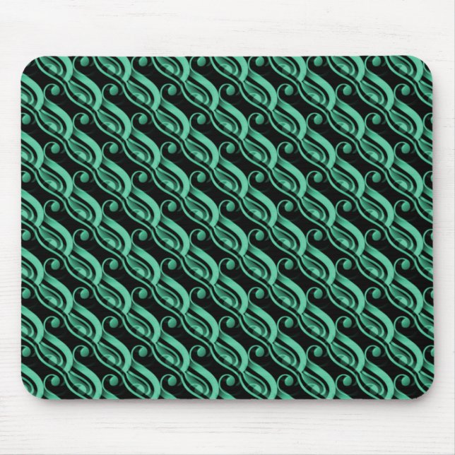 Mint Green Efforless Charm Mousepad (Frente)