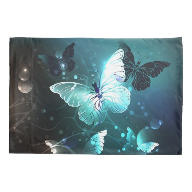 Mint Night Butterflies (Verso)
