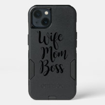 Mint Wife Mãe Chefe OtterBox iPhone 8/7 Caso