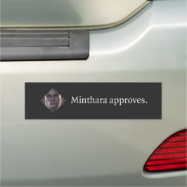 Minthara Aprova Bumper Sticker da Porta 3 de Baldu