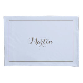 Minúscula azul Personalizada