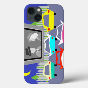 Minúscula caixa de ar iPad do Filme de Drive-In d