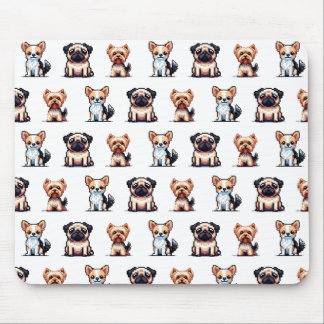 Minydog pixelart Mousepad