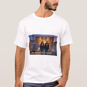 Miquiztli Par de Caveira Passeando - Camiseta