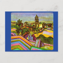 Miro, Prades A Aldeia, Cartão Postal de Pintura