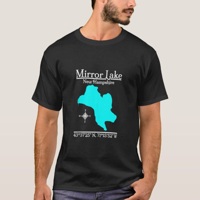 Mirror Lake New Hampshire Tank Top (Frente)