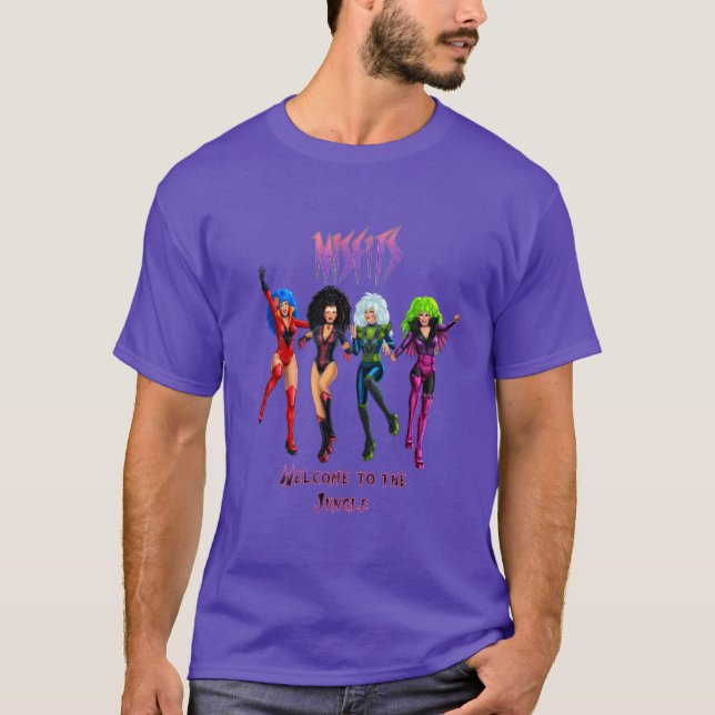 Misfits Welcome to the Jungle T-shirt (Frente)
