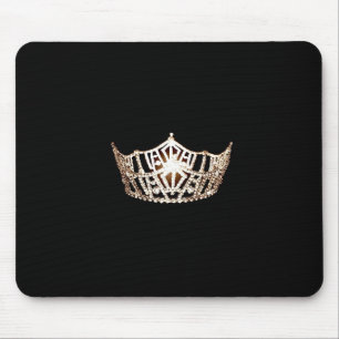 Miss América Crown Mouse Pad