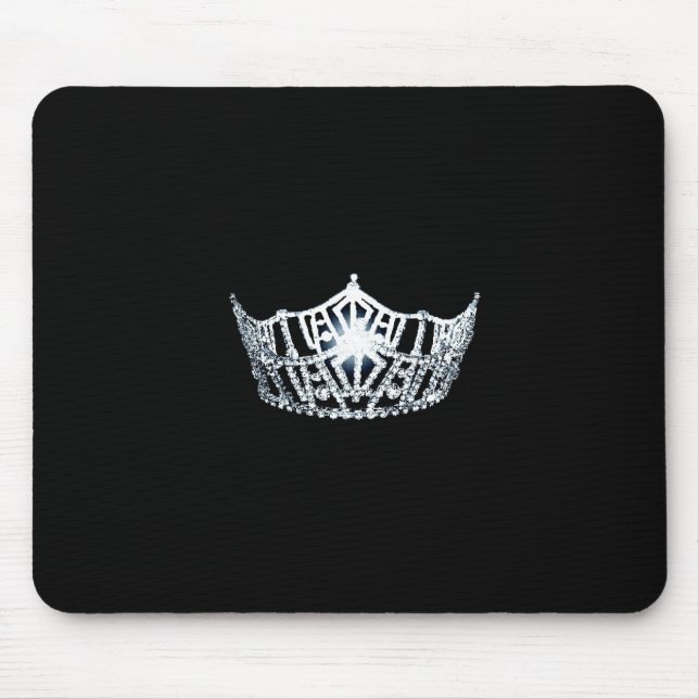 Miss América Crown Mouse Pad (Frente)