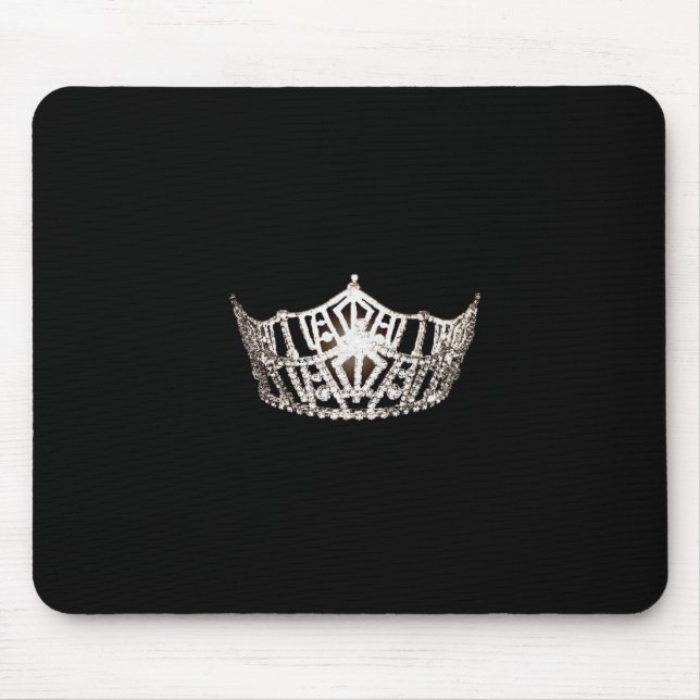 Miss América Crown Mouse Pad (Frente)