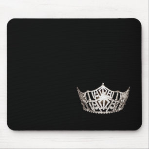Miss América Crown Mouse Pad