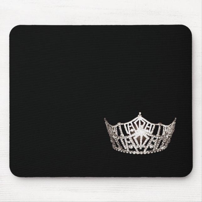 Miss América Crown Mouse Pad (Frente)