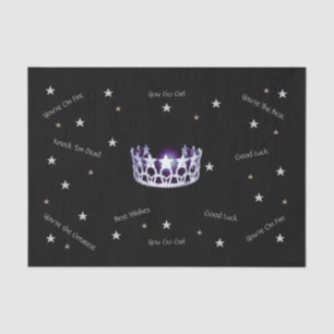 Miss América EUA Melhora Deseja Papel Tecido