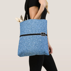 Miss América EUA Pageant Tiara Glitter Tote Bag