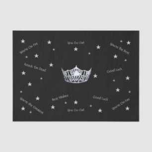 Miss América Melhor Deseja Papel Tecido