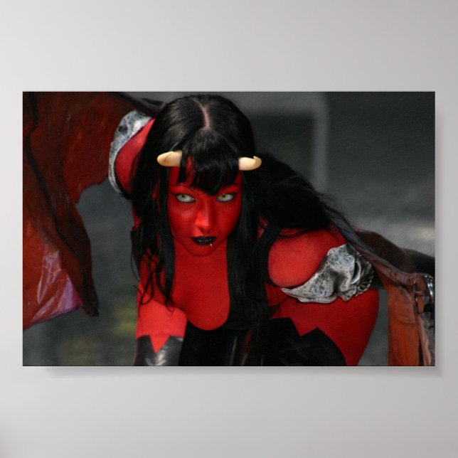 Miss Rosa Noir como Poster de "Purgatori" (Frente)