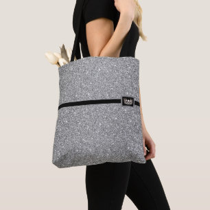 Miss USA Crown Pageant Faux Glitter Tote Bag