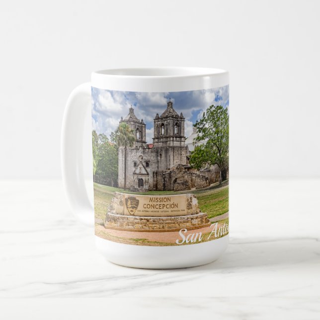 Missao Concepcion, Sagrado, Caneca de Café (Frente Esquerda)