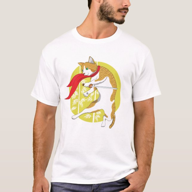 Missão da Lua de cheio: Cat Ninja T-Shirt (Frente)