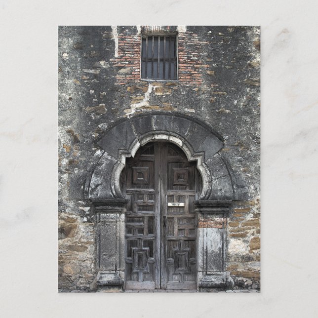 Missão Espada - San Antonio, Texas - Cartão de Pos (Frente)