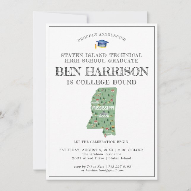 Mississipi | Festa de formatura Colégio (Frente)