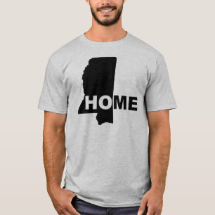 Mississippi Afastando-se das Camisetas de camisas 