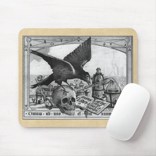 Mistério de Alchemy Sepia Mousepad (Com mouse)