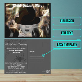 Misterioso Halloween - Convite Elegante