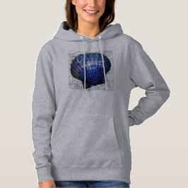Misterioso T-Shirt marinho com uma concha