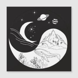 Mística Celestial Yin Yang Significa Amor